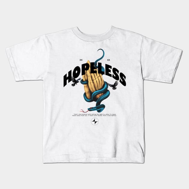 Hopeless Modern Streetwear Kids T-Shirt by DChanCeative.Std